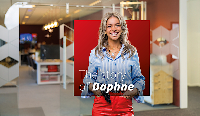 The story of Daphne: altijd alles met een lach